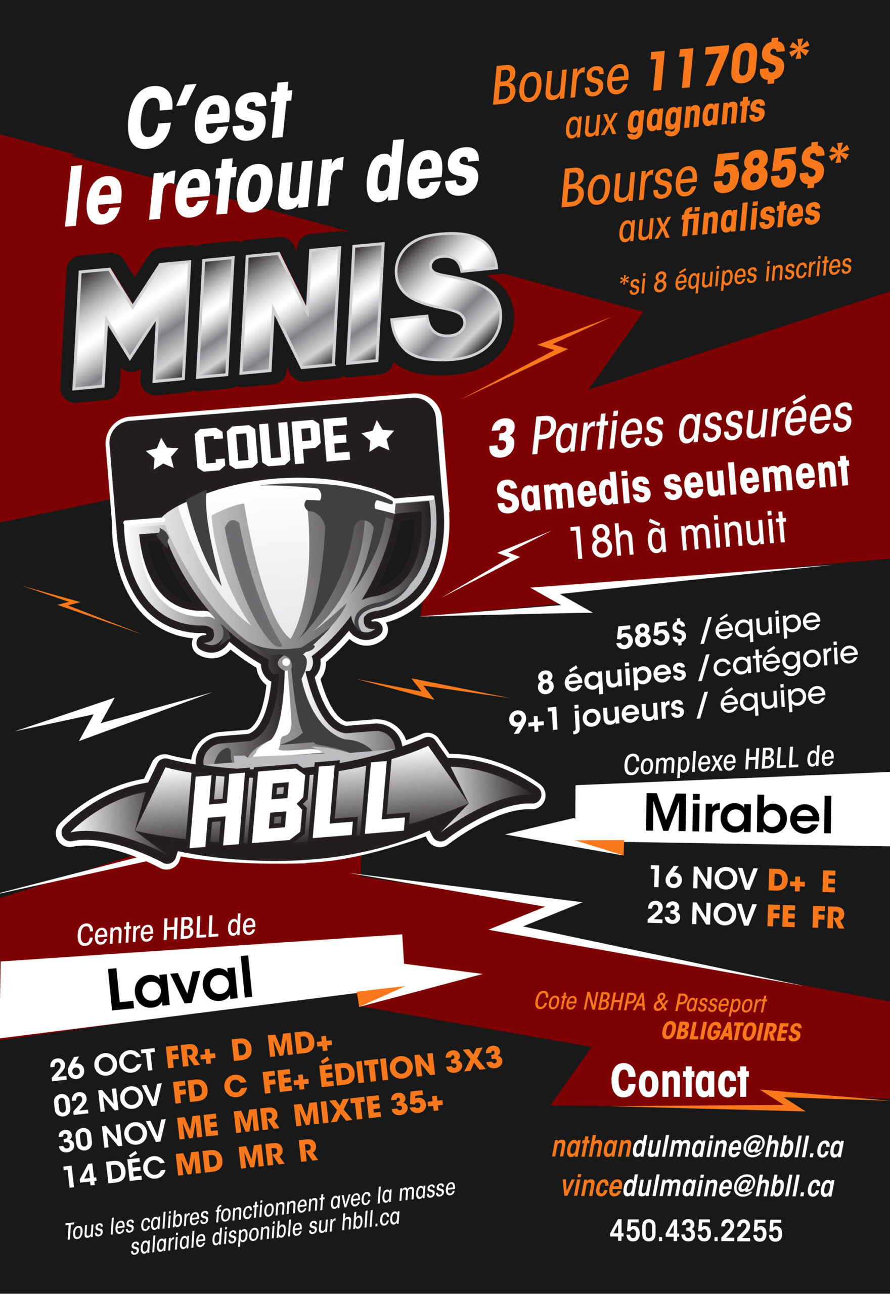 Mini Coupe 2024 Affiche